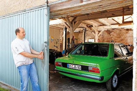 Audi 80, Garage