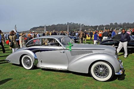 Pebble-Beach, Ausstellungsstck