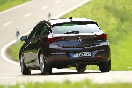 Opel Astra 1.0 DI Turbo, Heckansicht