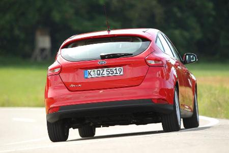 Ford Focus 1.0 Ecoboost, Heckansicht
