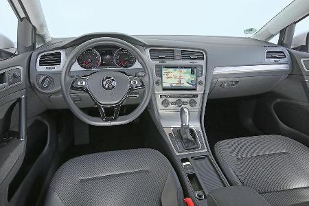 VW Golf 1.0 TSI, Cockpit