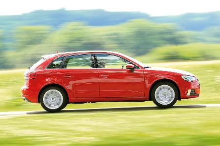 Audi A3 Sportback 1.0 TFSI, Seitenansicht