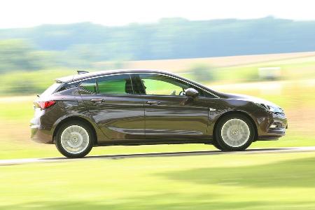 Opel Astra 1.0 DI Turbo, Seitenansicht