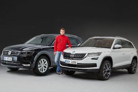 VW Tiguan - SUV - Skoda Kodiaq