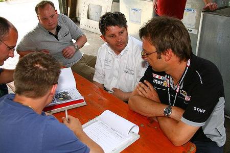 Vor dem Start galt es allerdings zunächst die technische Abnahme zu überwinden.