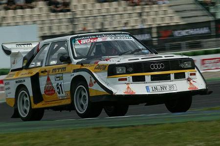 -- Klasse Youngtimer -- 1. Platz: Dieter Heubacher, MTM - Motoren-Technik-Mayer GmbH - MTM Audi S1; 1:12,435 min.