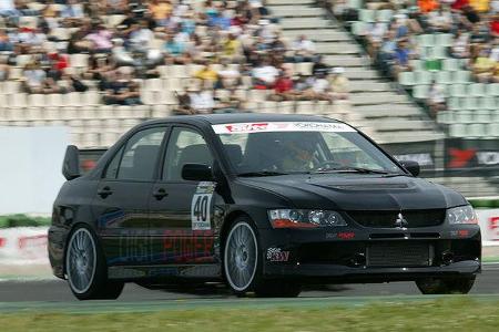 -- Klasse Limousine -- 1. Platz: Fredy Barth, DIGIT POWER AG - Mitsubishi Lancer Evo 9; 1:13,470 min.