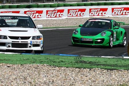 10. Platz: Oliver Bliss, Bliss-Autosport - Mitsubishi Lancer Evo 9; 1:14,199 min (Startnummer 43/14).