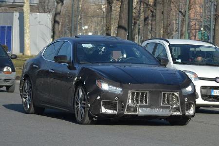 Maserati Ghibli Facelift Erlkönig