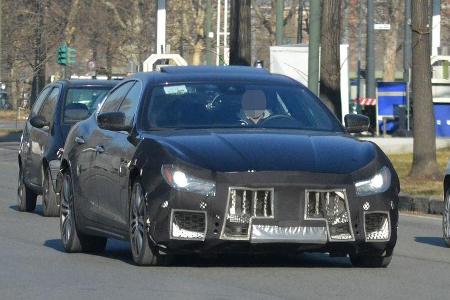 Maserati Ghibli Facelift Erlkönig