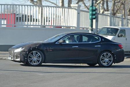 Maserati Ghibli Facelift Erlkönig