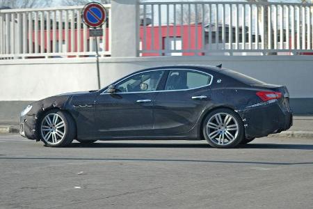 Maserati Ghibli Facelift Erlkönig