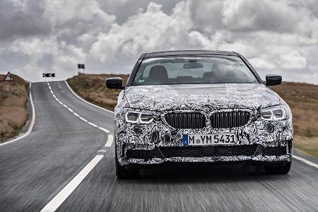 BMW 5er, Baureihe G30, Erprobungsfahrt, Sperrfrist