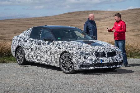 BMW 5er, Baureihe G30, Erprobungsfahrt, Sperrfrist