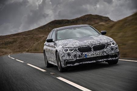 BMW 5er, Baureihe G30, Erprobungsfahrt, Sperrfrist