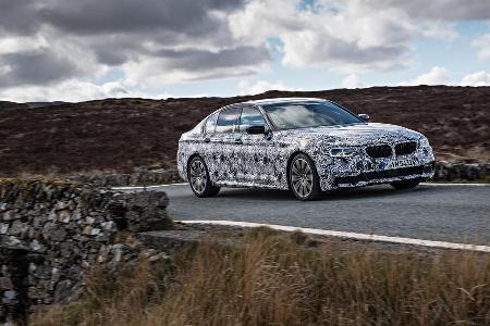 BMW 5er, Baureihe G30, Erprobungsfahrt, Sperrfrist