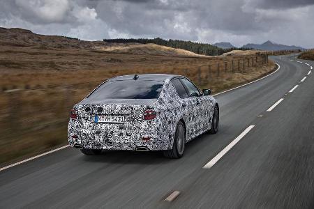 BMW 5er, Baureihe G30, Erprobungsfahrt, Sperrfrist