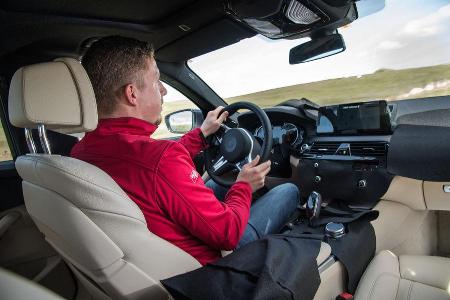 BMW 5er, Baureihe G30, Erprobungsfahrt, Sperrfrist