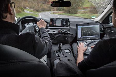 BMW 5er, Baureihe G30, Erprobungsfahrt, Sperrfrist