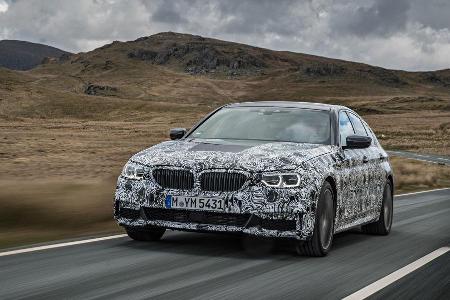 BMW 5er, Baureihe G30, Erprobungsfahrt, Sperrfrist