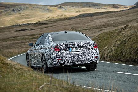 BMW 5er, Baureihe G30, Erprobungsfahrt, Sperrfrist