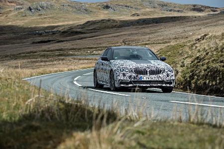 BMW 5er, Baureihe G30, Erprobungsfahrt, Sperrfrist