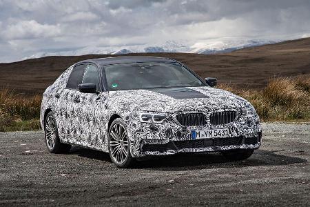 BMW 5er, Baureihe G30, Erprobungsfahrt, Sperrfrist