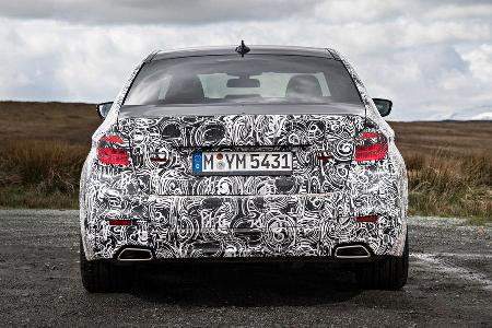 BMW 5er, Baureihe G30, Erprobungsfahrt, Sperrfrist