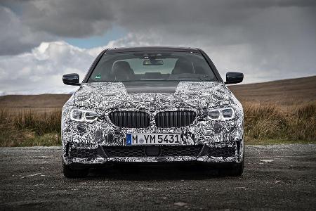 BMW 5er, Baureihe G30, Erprobungsfahrt, Sperrfrist