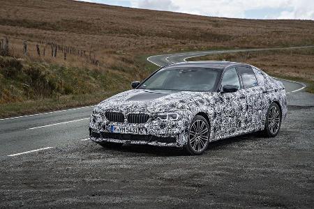 BMW 5er, Baureihe G30, Erprobungsfahrt, Sperrfrist