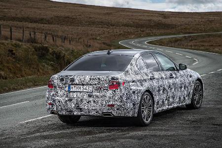 BMW 5er, Baureihe G30, Erprobungsfahrt, Sperrfrist