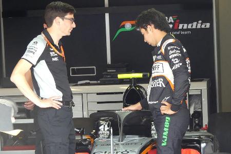 Sergio Perez - Force India - Formel 1 - GP Italien - Monza - 1. September 2016