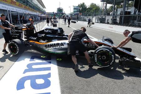 Force India - Formel 1 - GP Italien - Monza - 1. September 2016