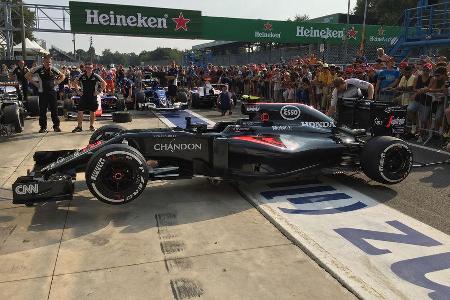 McLaren - Formel 1 - GP Italien - Monza - 1. September 2016