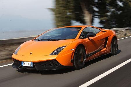 Lamborghini Gallardo LP 570-4 Superleggera - Fahrtaufnahme Seitenansicht