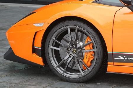 Lamborghini Gallardo LP 570-4 Superleggera - Vorderrad, Felge und Bremsanlage