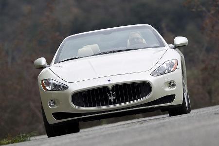 Bis zu 283 km/h ist der Gran Cabrio schnell.