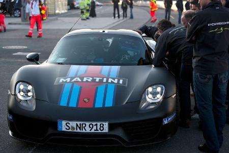 Porsche 918 Spyder - Rekordfahrt Nordschleife Nürburgring 2013