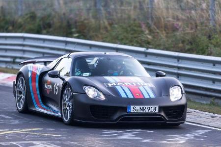 Porsche 918 Spyder - Rekordfahrt Nordschleife Nürburgring 2013