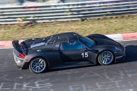 Porsche 918 Spyder - Rekordfahrt Nordschleife Nürburgring 2013