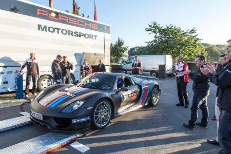 Porsche 918, Nrburgring, Rekordfahrt