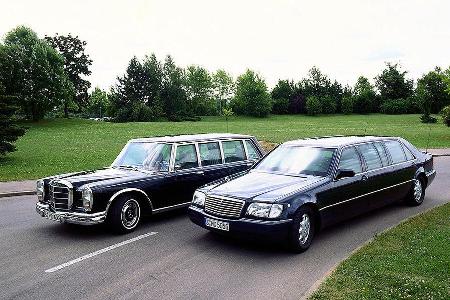 Mercedes-Benz Typ 600 Pullman-Limousine der Baureihe W 140.