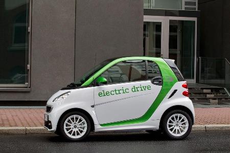 Smart Fortwo ED, Seitenansicht