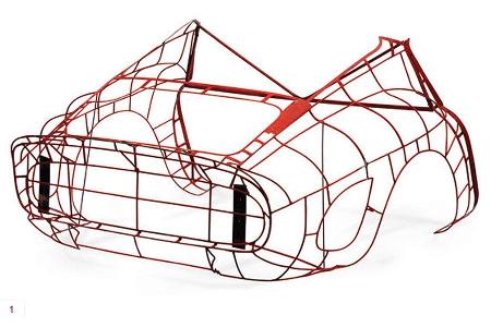 Ferrari - Leggenda e passione - 250 GTO Rear Bodywork Form