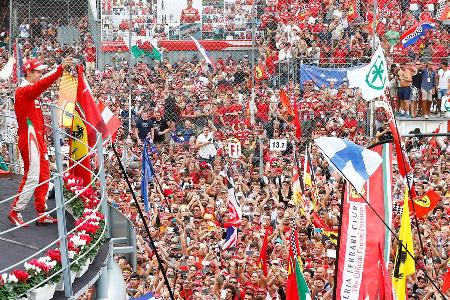 Podium - GP Italien 2016