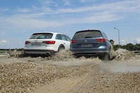 Audi A4 Allroad Quattro 2.0 TFSI, VW Passat Alltrack 2.0 TSI 4Motion