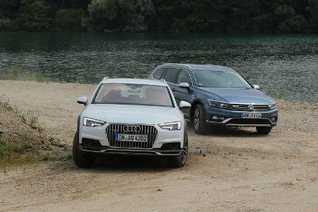Audi A4 Allroad Quattro 2.0 TFSI, VW Passat Alltrack 2.0 TSI 4Motion