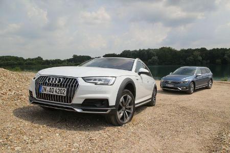 Audi A4 Allroad Quattro 2.0 TFSI, VW Passat Alltrack 2.0 TSI 4Motion