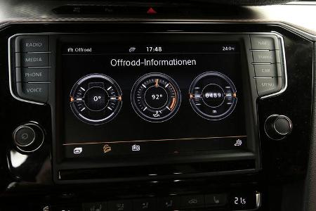 VW Passat Alltrack 2.0 TSI 4Motion, Anzeigeinstrumente