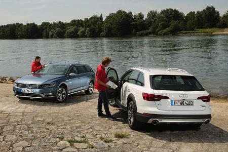 Audi A4 Allroad Quattro 2.0 TFSI, VW Passat Alltrack 2.0 TSI 4Motion